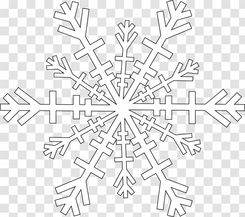 Winter Clothing Clip Art - Symmetry - Snowflake Transparent PNG