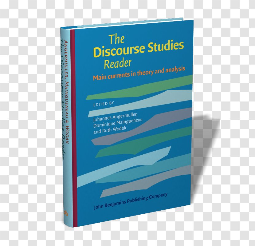 The Discourse Studies Reader: Main Currents In Theory And Analysis Book Brand - Critical Transparent PNG