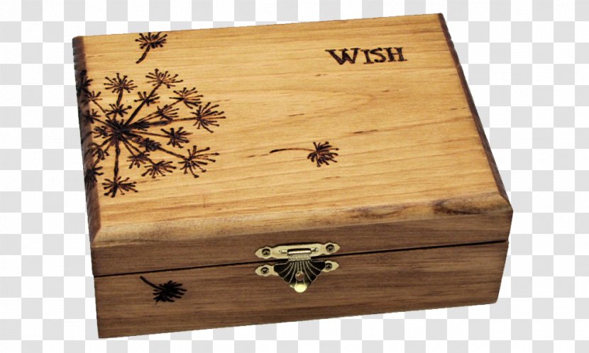 Pyrography Wooden Box Keepsake - Wedding - Wood Transparent PNG
