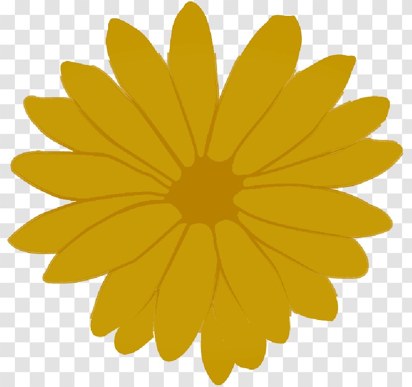 Clip Art Flower Openclipart Free Content - Yellow - Dandelions Transparent PNG