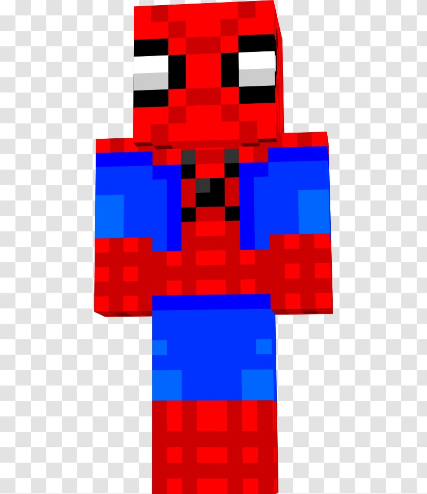 Minecraft: Pocket Edition Spider-Man Theme YouTube - Character - Minecraft Transparent PNG
