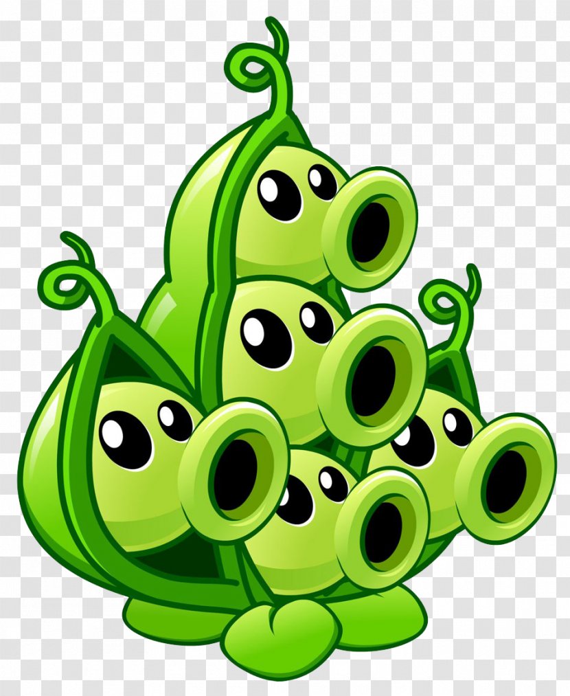 Plants Vs. Zombies 2: It's About Time Heroes Snow Pea - Watercolor - Cliparts Transparent PNG