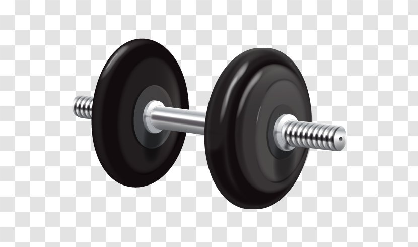 Weight Training Physical Exercise Fitness Centre - Dumbbell Transparent PNG