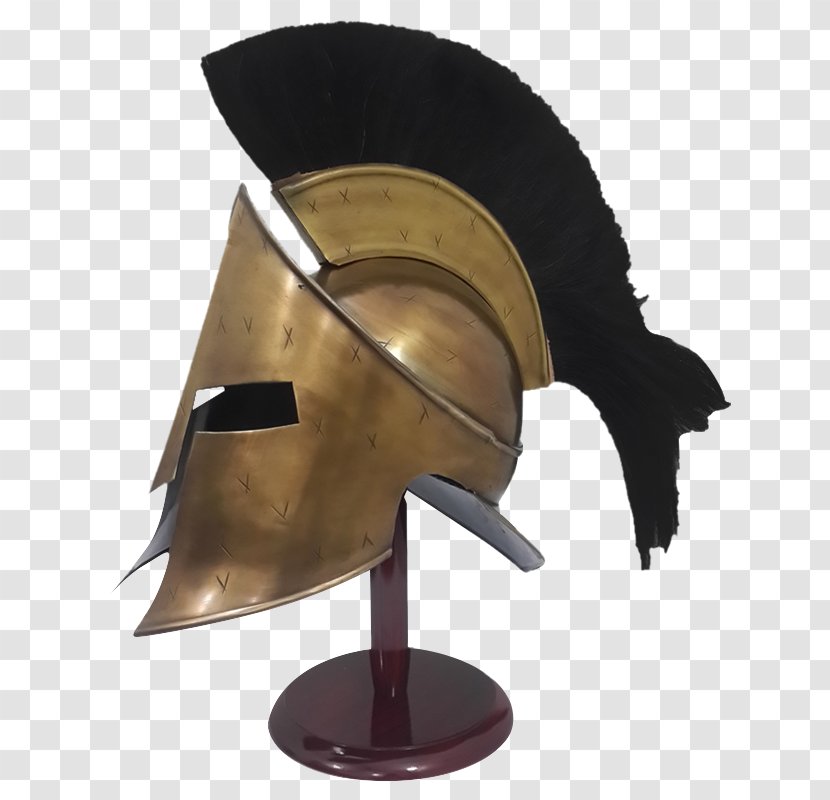 Helmet Spartan Army Leonidas I Transparent PNG