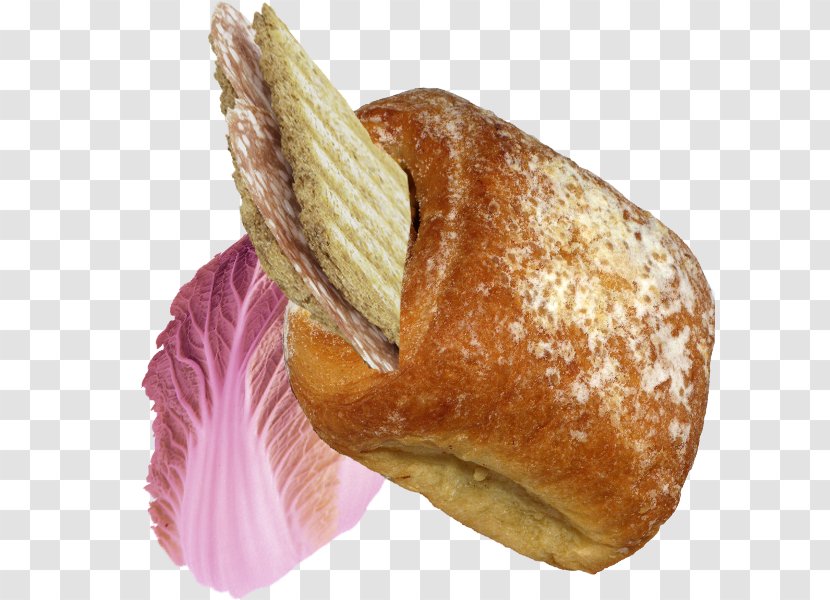 Bread Danish Pastry Vegetable Sandwich Chinese Cabbage Ham - And Transparent PNG