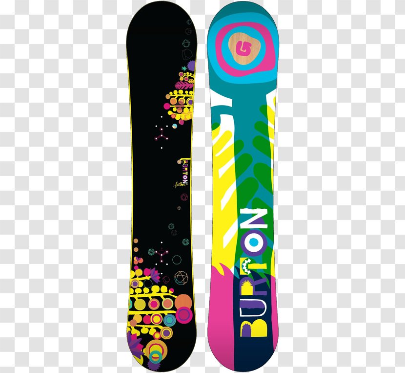 Burton Snowboards - Skateboard - Planche à Neige Feather Pour Femme Snowboarding SkiBurton Transparent PNG