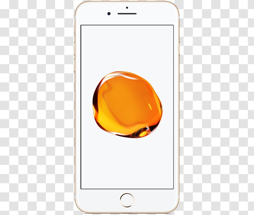 Apple Telephone Gold 4G - Iphone 7 - Plus Transparent PNG