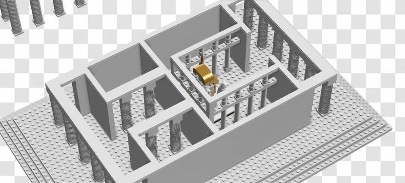 Parthenon Building Lego Ideas Brand - Structure Transparent PNG