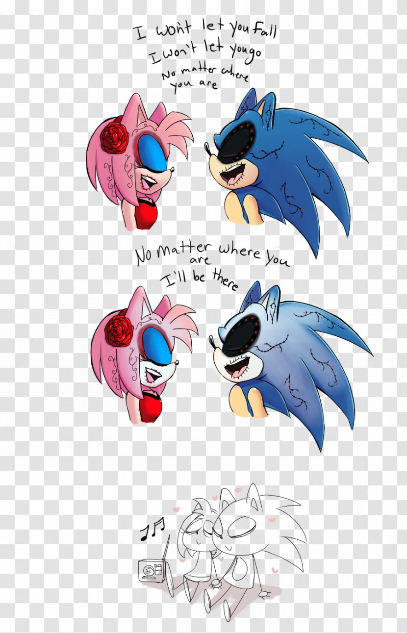 Sonic The Hedgehog Amy Rose Chaos Knuckles Echidna - Jo Johnson Transparent PNG