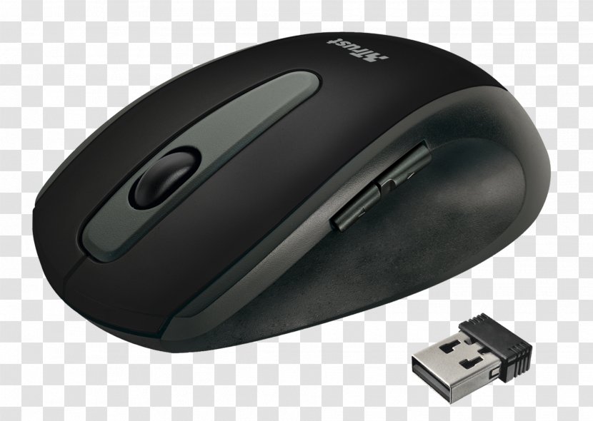 Computer Mouse Laptop Optical Wireless Pointing Device Transparent PNG