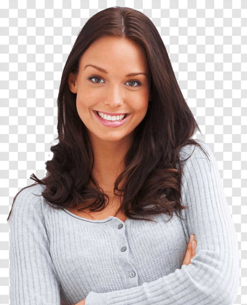 Dentistry Orthodontics Dental Braces Coneflower - Silhouette - Woman Transparent PNG