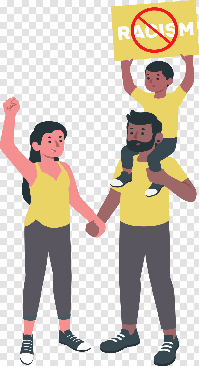 STOP RACISM Transparent PNG