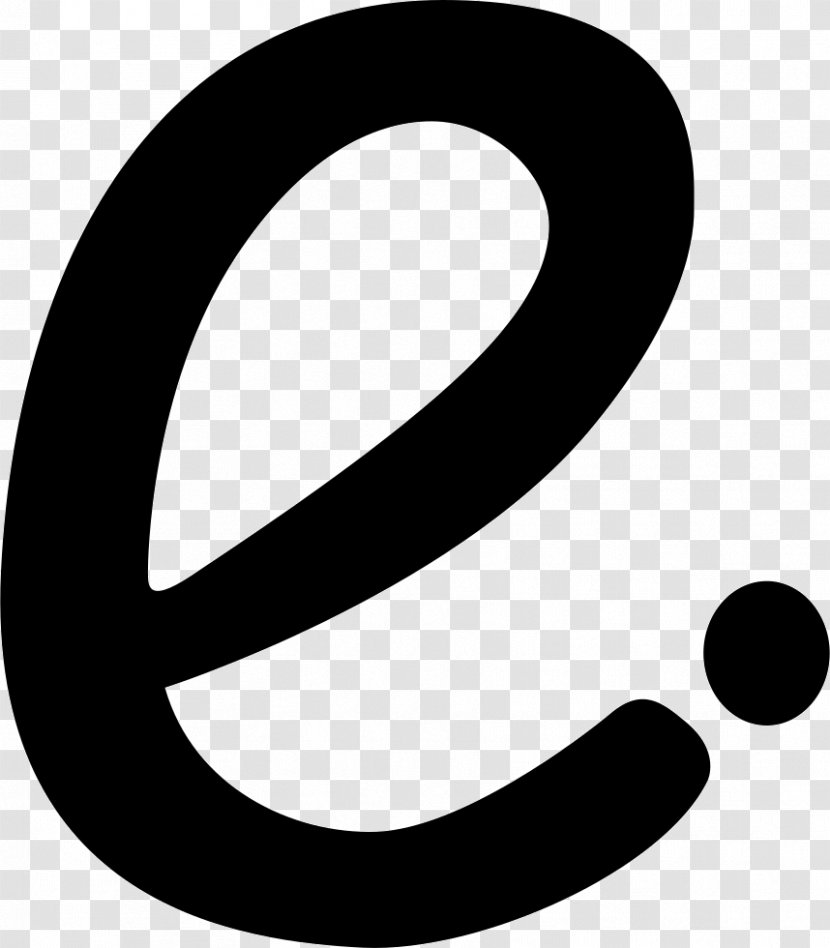 Clip Art Product Design Point Number - Symbol - Letter E Transparent PNG