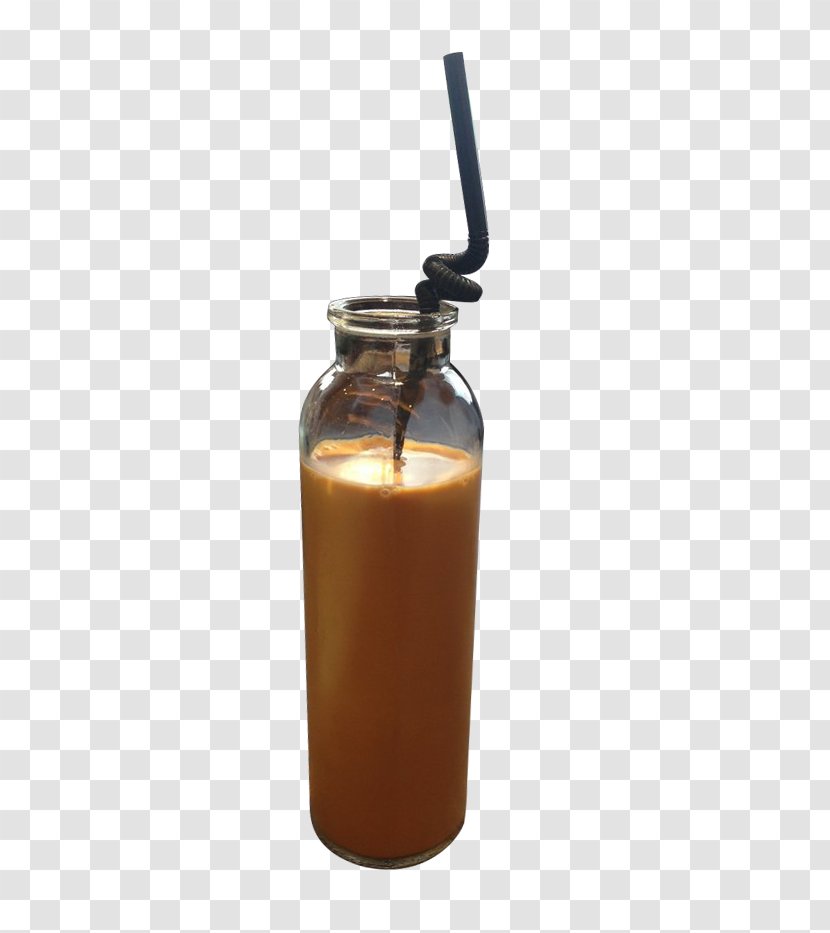 Water Bottles Glass Caramel Color Brown Liquid - Wishing Bottle Flavor Tea Transparent PNG