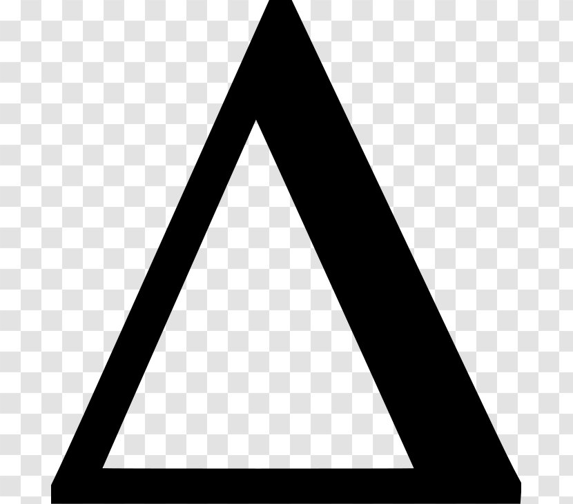 Triangle Brand - Silhouette Transparent PNG