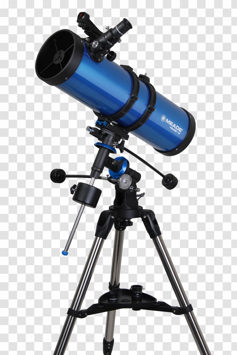 Reflecting Telescope Meade Polaris 216001 Instruments Celestron International AstroMaster 130EQ - Campfire Transparent PNG