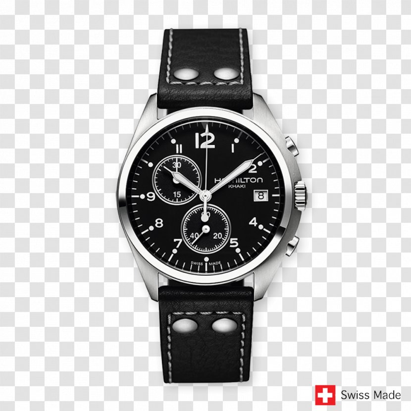 Hamilton Khaki King Omega Chrono-Quartz Watch Clock Men's Aviation X-Wind Auto Chrono - Accessory Transparent PNG