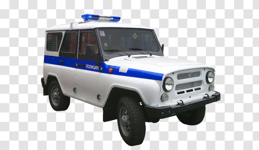 UAZ Patriot Police Car Hunter Transparent PNG