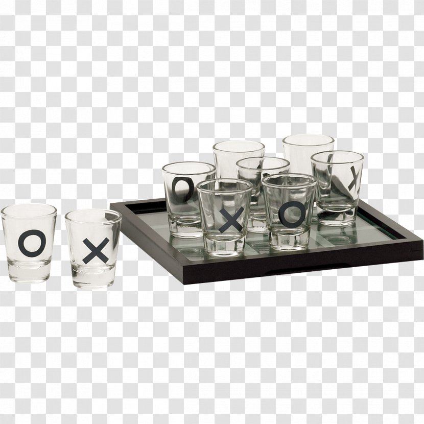 Tic-tac-toe Shot Glasses Shooter Board Game - Alcoholic Drink - Glass Transparent PNG