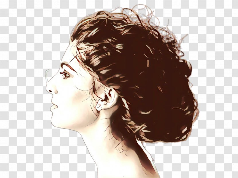 Hair Face Hairstyle Chin Skin - Eyebrow Beauty Transparent PNG