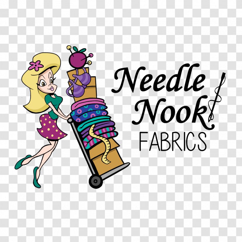 Clip Art Needle Nook Fabrics Image Textile Illustration - Book - Rip Carrie Fisher Funeral Transparent PNG
