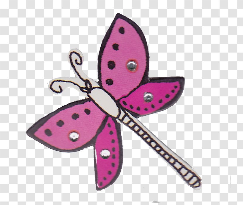 Cartoon - Butterfly - Red Dragonfly Transparent PNG