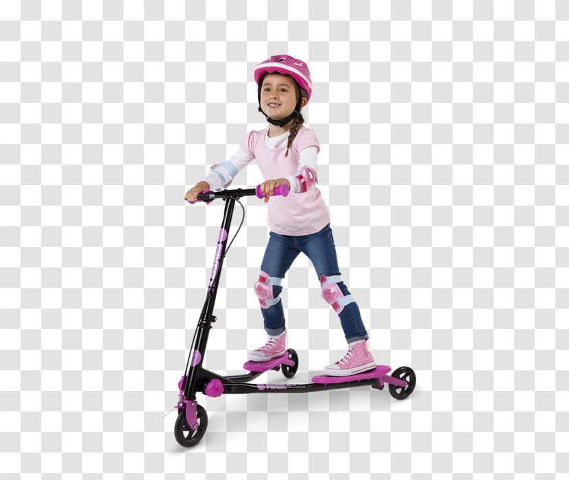 Kick Scooter Yvolution Y Velo Bicycle Car - Purple Transparent PNG