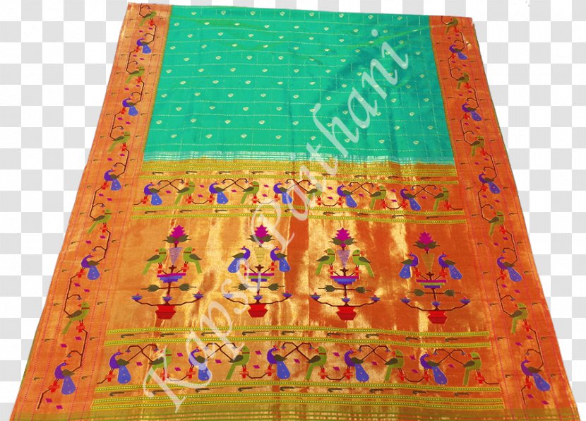 Nashik Kapse Paithani Sari - Weaving Transparent PNG