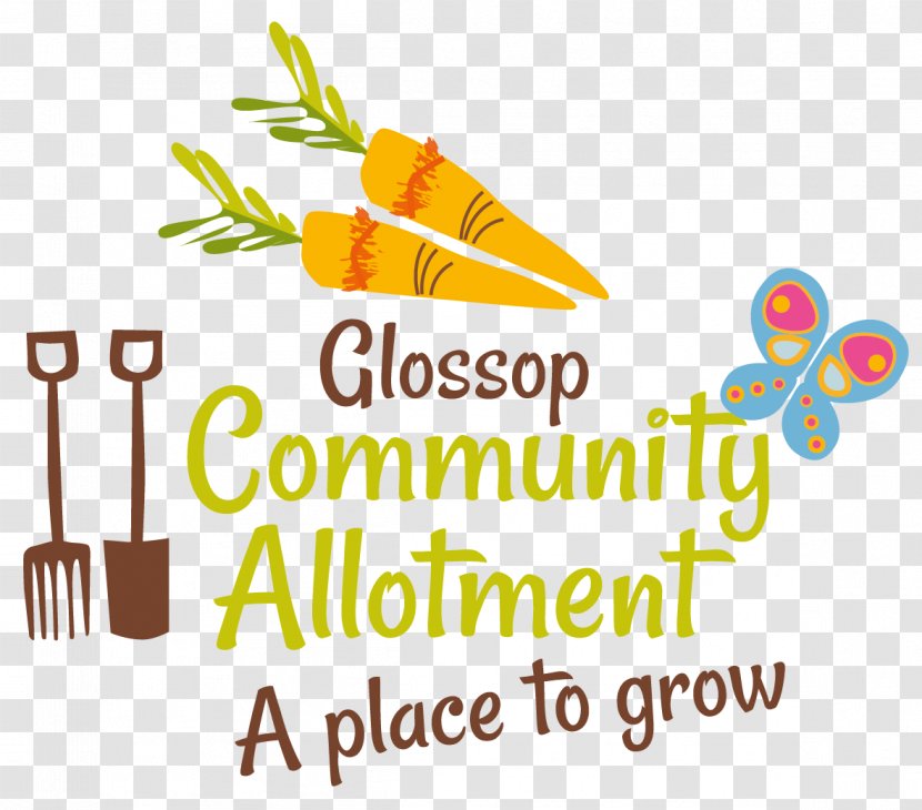 Glossop Community Allotment Gardening Gardener Shed - Text Transparent PNG