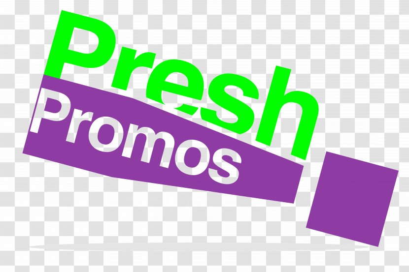 Presh Promos Logo Brand Product Design - Purple - Retro Pens Transparent PNG