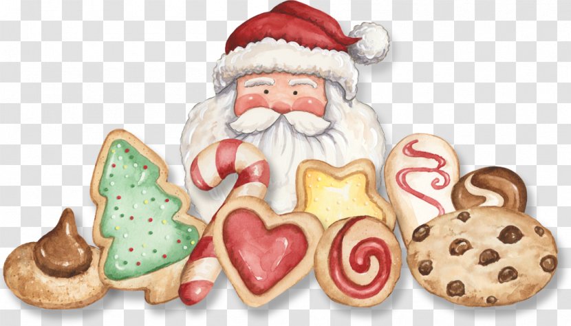 Lebkuchen Christmas Cookie Santa Claus Biscuits - Exchange - Cookies Transparent PNG