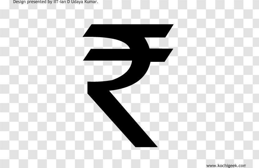 Indian Rupee Sign Computer Keyboard Currency Symbol - Diagram Transparent PNG