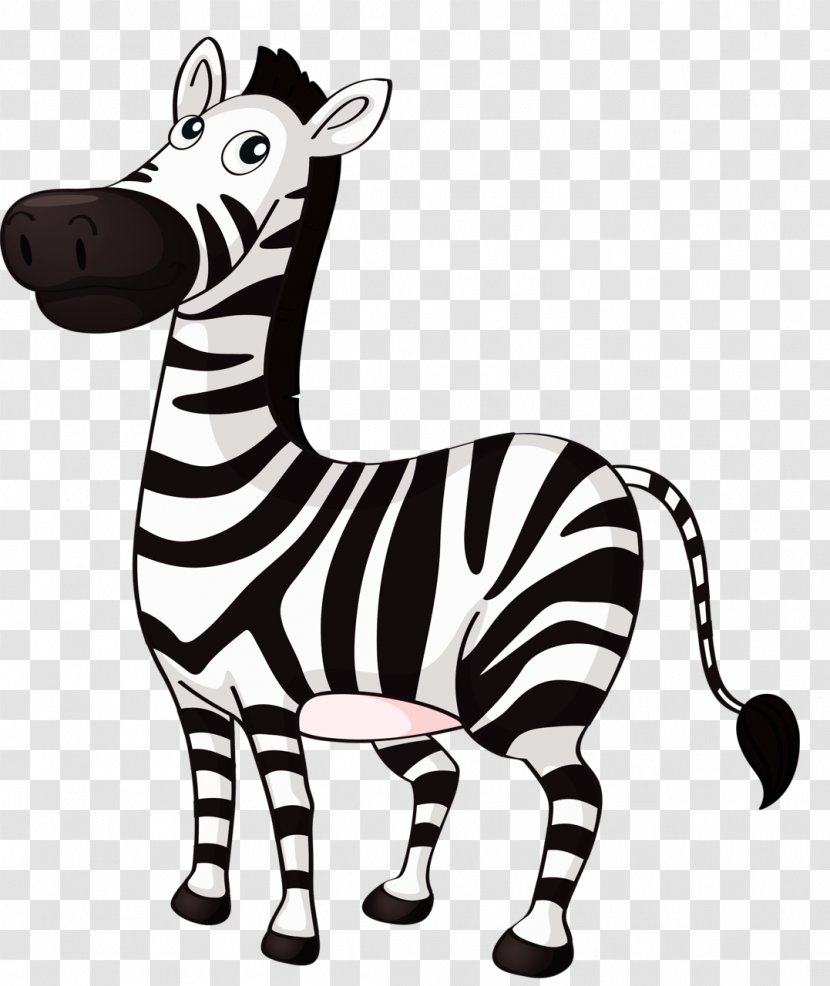 Zebra Clip Art - Horse Like Mammal Transparent PNG