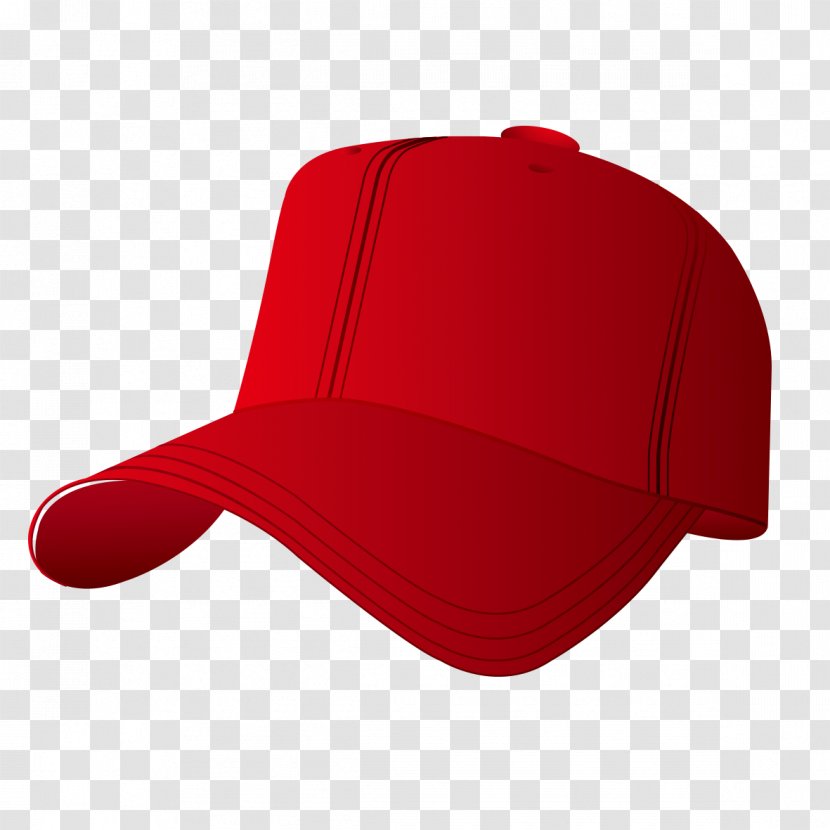 Baseball Cap New Zealand National Cricket Team - Brand - Red Transparent PNG