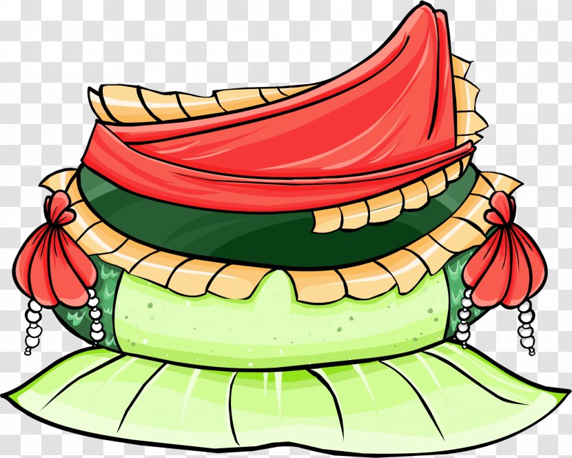 Mermaid Cartoon - Watermelon Plant Transparent PNG