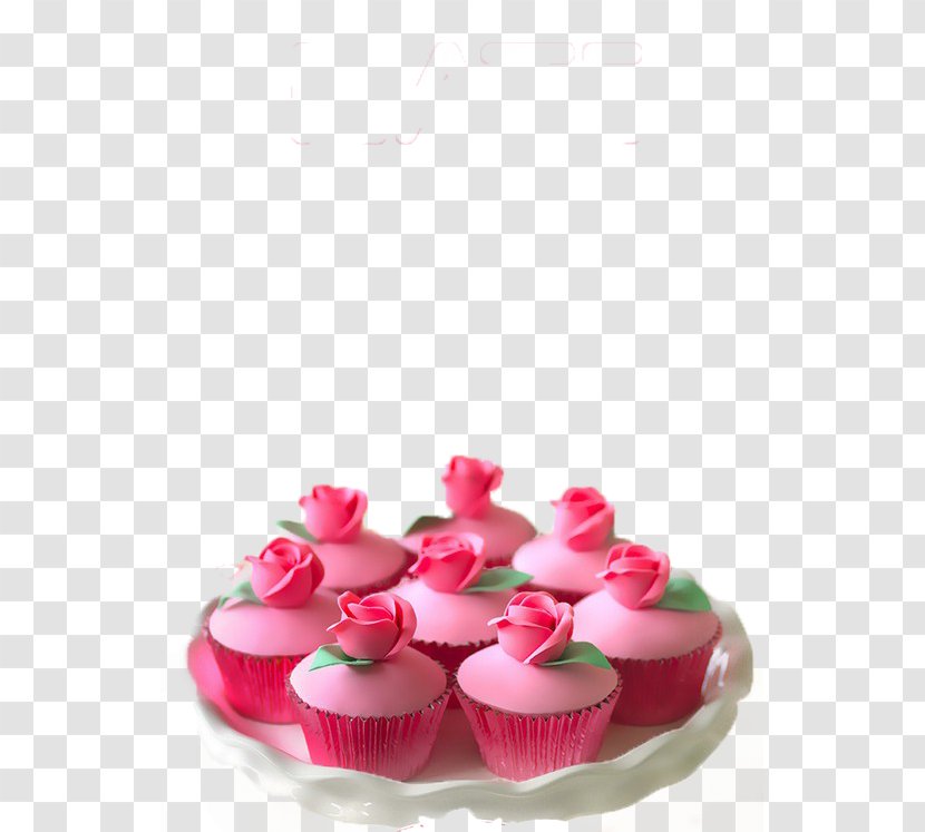 Cupcake Wedding Cake Petit Four Birthday Icing - Magenta - Creative Cakes Transparent PNG