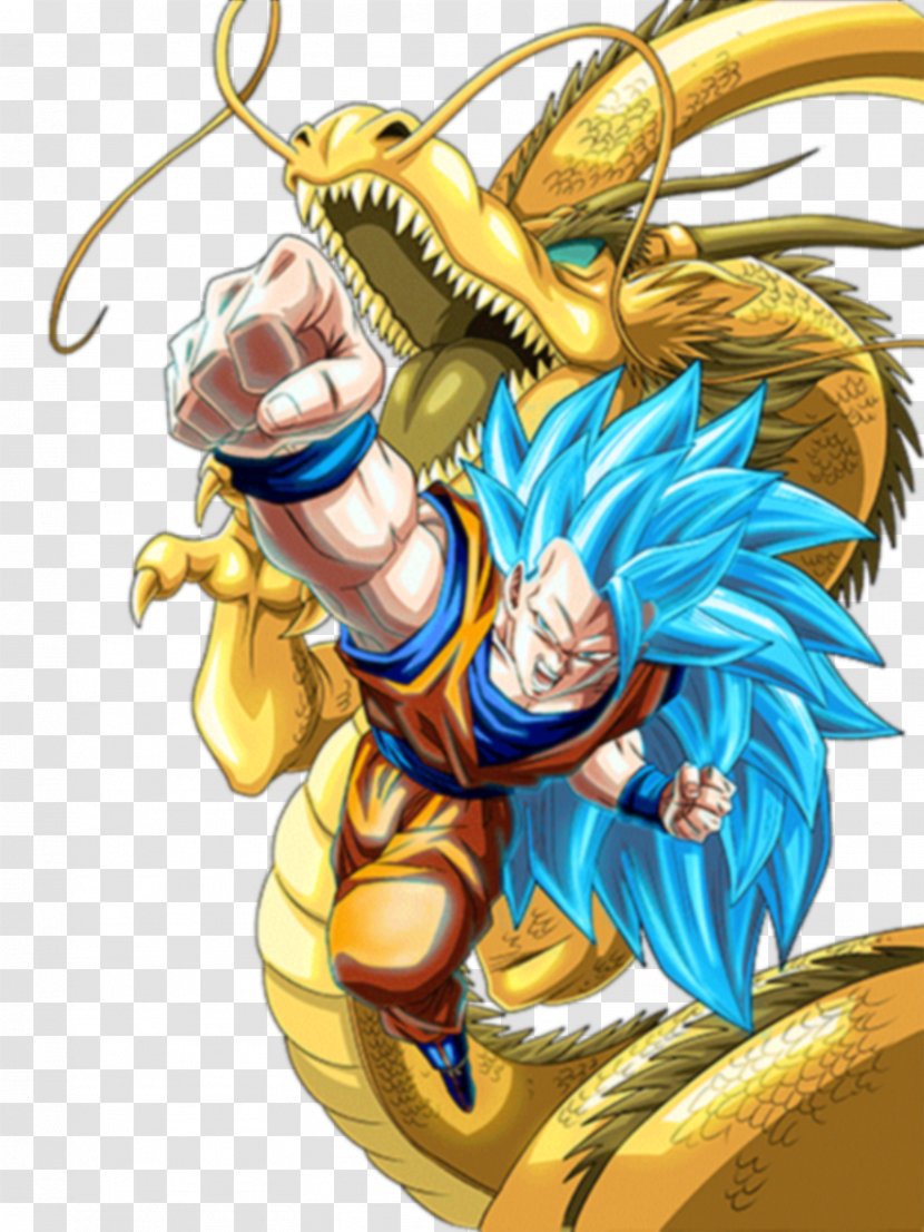 Goku Vegeta Trunks Dragon Ball Z Dokkan Battle Gohan - Watercolor Transparent PNG