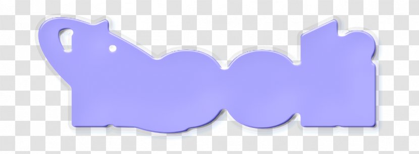 Hooli Icon - Lavender - Electric Blue Cloud Transparent PNG