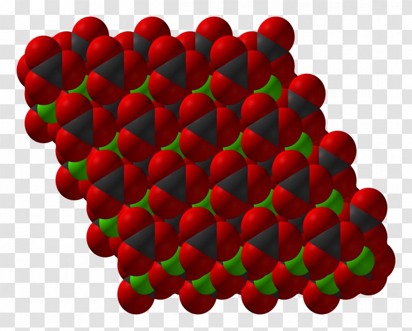 Calcium Carbonate Space-filling Model Crystal - Structure - Science Transparent PNG
