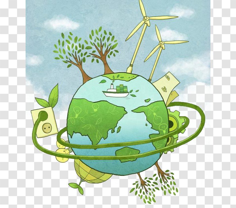 Energy Conservation Poster Environmental Protection Green - Creative Work - Homes Transparent PNG