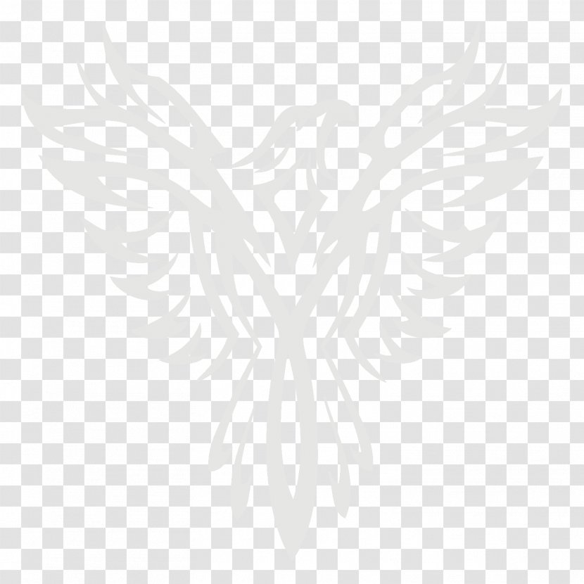 Leslie Clements, PT Phoenix Tattoo Bird Pattern - Silhouette - Eagle Design Transparent PNG