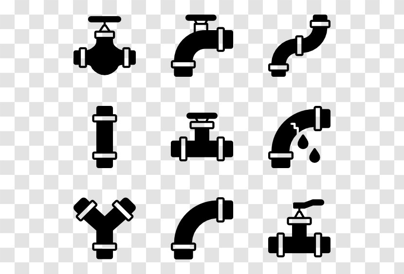 Pipe Water Plumbing - Number - Plumber Transparent PNG