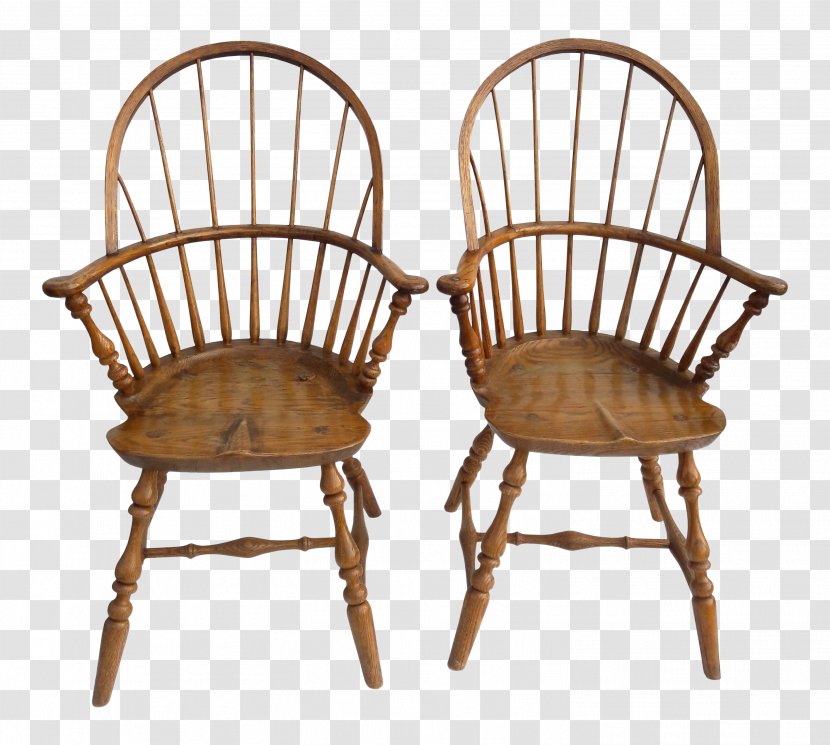 Windsor Chair Table Garden Furniture - Antique Transparent PNG