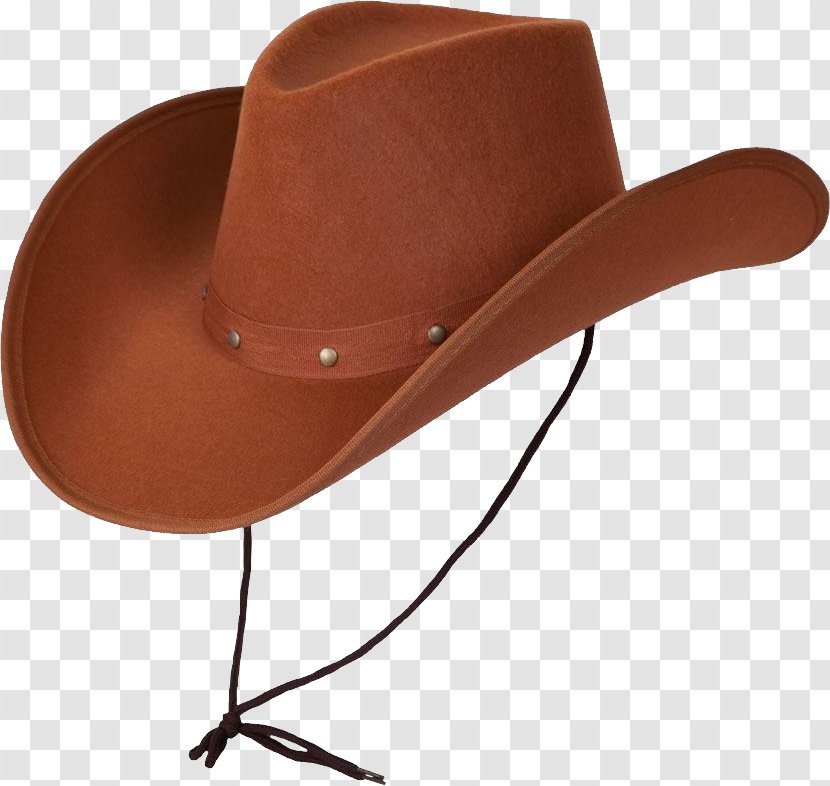 American Frontier Cowboy Hat Costume - Ranchero Background Transparent PNG