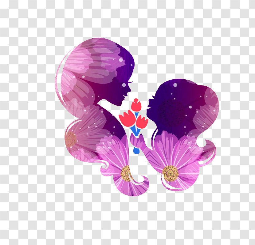 Mother's Day - Violet - Pollinator Transparent PNG