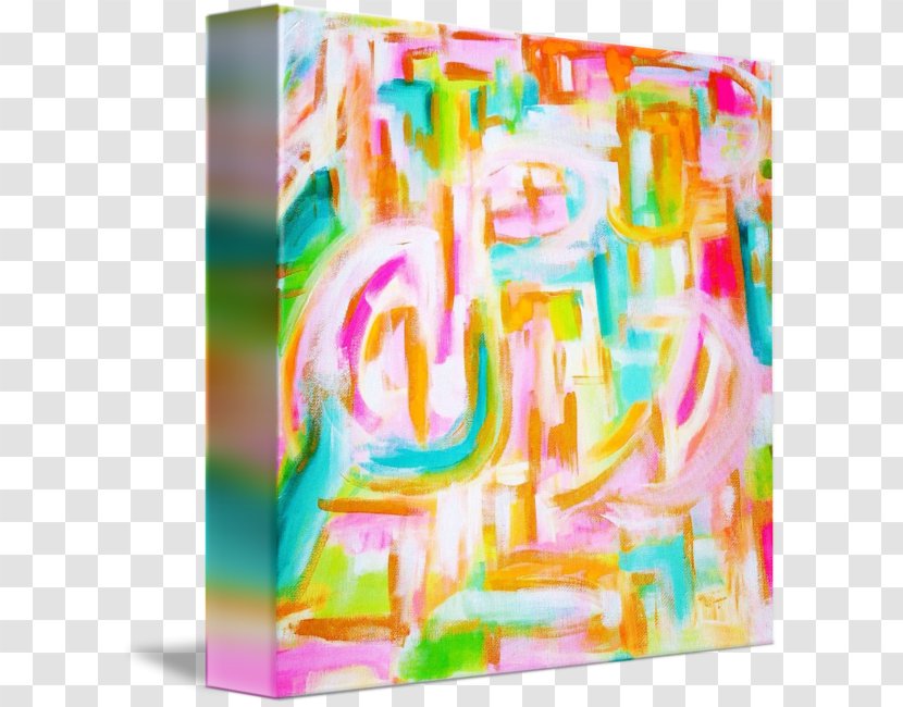 Acrylic Paint Gallery Wrap Modern Art Canvas - Architecture - 3g Summer Special Privileges Transparent PNG