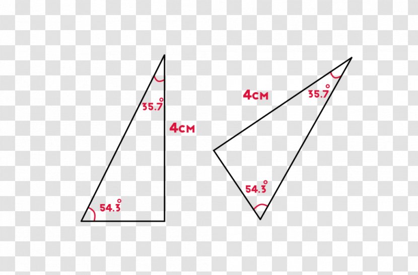Triangle Congruence Hypotenuse Right Angle - Similarity - Angular Geometry Transparent PNG