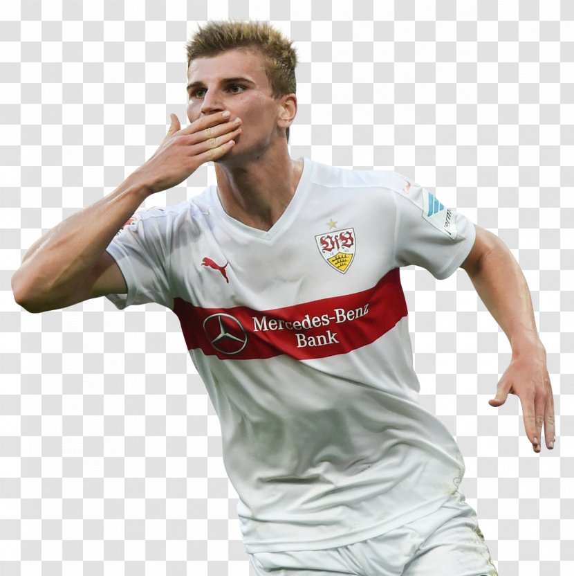 Timo Werner Jersey VfB Stuttgart Soccer Player Football - Vfb Transparent PNG