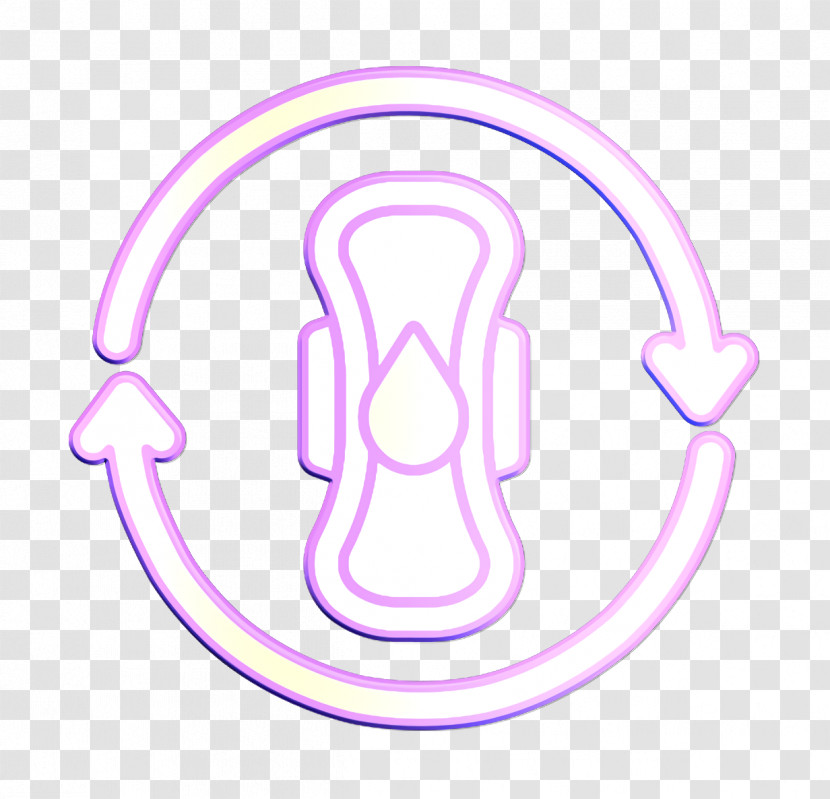 Health Icon Pad Icon Menstrual Cycle Icon Transparent PNG