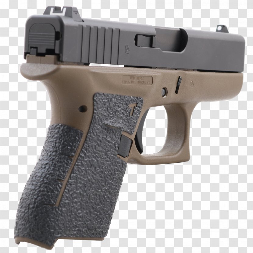 Glock 43 Ges.m.b.H. Firearm Pistol Grip - Weapon - Gun Transparent PNG